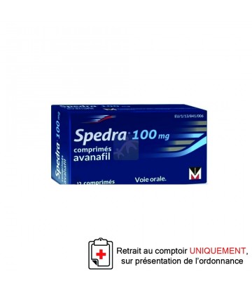 Prix de SPEDRA 100 mg, comprimé Prix de SPEDRA 100 mg, comprimé